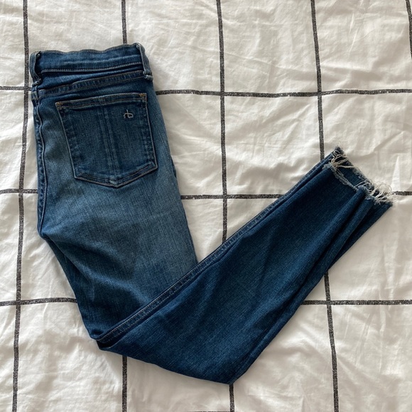 🙋🏻‍♀️Rag and bone skinny jeans W1502K520 Preston - Picture 1 of 10